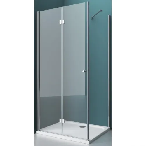 Душевой уголок 100x90 см BelBagno Albano ALBANO-ASH-1-100/90-C-Cr прозрачное