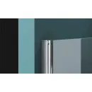 Душевой уголок 100x90 см BelBagno Albano ALBANO-ASH-1-100/90-C-Cr прозрачное