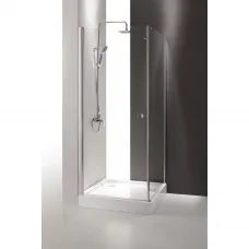 Душевой уголок Cezares Triumph 80x80 см текстурное стекло TRIUMPH-D-A-1-80-P-Cr-L
