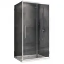 Душевой уголок 120x60 см Abber Schwarzer Diamant AG30120H-S60 прозрачное