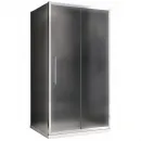 Душевой уголок 120x50 см Abber Schwarzer Diamant AG30120MH-S50M матовое