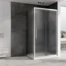 Душевой уголок 120x50 см Abber Schwarzer Diamant AG30120MH-S50M матовое