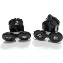 Душевой уголок 100x100 см Abber Schwarzer Diamant AG02100B прозрачное