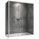 Душевой уголок 160x100 см Abber Komfort AG93160-S102 прозрачное