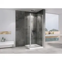 Душевой уголок 80x80 см Abber Sonnenstrand AG04080-S80 прозрачное