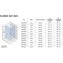 Душевой уголок Riho Scandic NXT X209 G001102120 87,2x87,2 см, профиль хром, стекло прозрачное