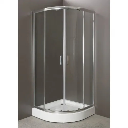 Душевой уголок BelBagno Uno 85x85 см прозрачное стекло UNO-R-2-85-C-Cr