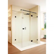 Душевой уголок Riho Scandic NXT X203 G001058121 97,2x77,2 см R, профиль черный матовый, стекло прозрачное