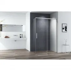 Душевой уголок 150x90 см Cezares DUET SOFT-M-AH-1-150/90-C-Cr прозрачное