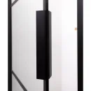 Душевой уголок Riho Grid GB201 G004013121 100x80 см, профиль черный матовый, стекло прозрачное
