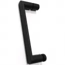 Душевой уголок 130x60 см Abber Schwarzer Diamant AG30130B-S60B прозрачное