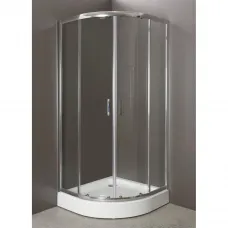 Душевой уголок BelBagno Uno 90x90 см текстурное стекло UNO-R-2-90-P-Cr