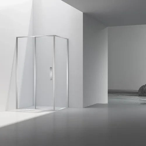 Душевой уголок Vincea Slim VSR-4SLP9012CL 120x90 см, профиль хром, стекло прозрачное