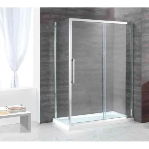 Душевой уголок 140x100 см Cezares LUX-SOFT-W-AH-1-140/100-C-Cr-IV прозрачное