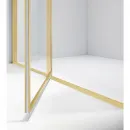 Душевой уголок Vincea Slim VSR-4SLP9012CLG 120x90 см, профиль золотой матовый, стекло прозрачное