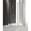 Душевой уголок Cezares Triumph 90x80 см текстурное стекло TRIUMPH-D-AH-1-90/80-P-Cr-R