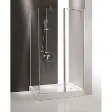 Душевой уголок Cezares Triumph 90x80 см текстурное стекло TRIUMPH-D-AH-1-90/80-P-Cr-R