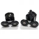 Душевой уголок 140x60 см Abber Schwarzer Diamant AG30140BH-S60B прозрачное
