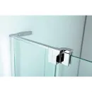 Душевой уголок 100-110x90-100 см Cezares SLIDER-AH-2-90/100-100/110-C-Cr прозрачное
