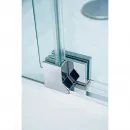 Душевой уголок 100-110x90-100 см Cezares SLIDER-AH-2-90/100-100/110-C-Cr прозрачное
