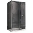 Душевой уголок 140x50 см Abber Schwarzer Diamant AG30140H-S50 прозрачное