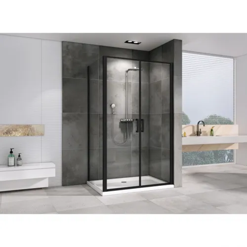 Душевой уголок 100x100 см Abber Sonnenstrand AG04100BC-S100B прозрачное