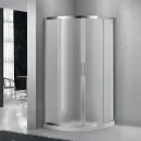 Душевой уголок 80x80 см BelBagno Sela SELA-R-2-80-P-Cr текстурное стекло