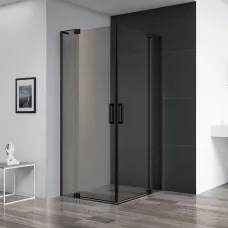 Душевой уголок 100-110x100-110 см Cezares SLIDER-A-2-100/110-BR-NERO бронза