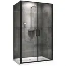 Душевой уголок 100x70 см Abber Sonnenstrand AG04100BC-S70B прозрачное
