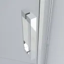 Душевой уголок Vincea Stresa VSP-1S100CLG 100x100 см, профиль золотой матовый, стекло прозрачное