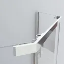 Душевой уголок Vincea Stresa VSP-1S100CLG 100x100 см, профиль золотой матовый, стекло прозрачное