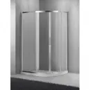 Душевой уголок 100x80 см BelBagno Sela SELA-RH-2-100/80-P-Cr текстурное стекло