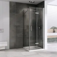 Душевой уголок 99,8x80 см Abber Zart AG08100P-S81 прозрачное