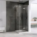 Душевой уголок 99,8x90 см Abber Zart AG08100P-S91 прозрачное