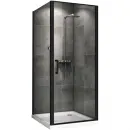 Душевой уголок 100x70 см Abber Sonnenstrand AG04100B-S70B прозрачное