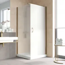 Душевой уголок Vegas Glass EP-Fis LUX 90*120 05 10 R 90x120 см R, профиль бронза, стекло сатин
