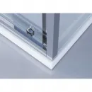 Душевой уголок 120x80 см BelBagno DUE-AH-1-120/80-C-CR прозрачное