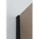 Душевой уголок 100-110x99,5 см Cezares SLIDER-AH-1-100-100/110-BR-NERO бронза