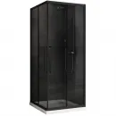 Душевой уголок 80x80 см Abber Schwarzer Diamant AG02080BDTH тонированное