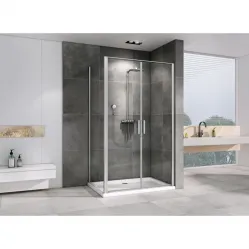 Душевой уголок 100x100 см Abber Sonnenstrand AG04100C-S100 прозрачное