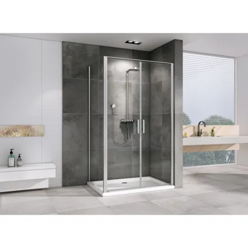Душевой уголок 100x100 см Abber Sonnenstrand AG04100C-S100 прозрачное