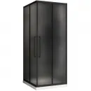 Душевой уголок 80x80 см Abber Schwarzer Diamant AG02080BMH матовое