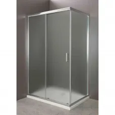 Душевой уголок 110x80 см BelBagno Uno UNO-AH-1-110/80-P-Cr текстурное стекло