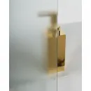 Душевой уголок 110x80 см BelBagno Uno UNO-AH-1-110/80-P-Cr текстурное стекло
