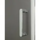 Душевой уголок 110x80 см BelBagno Uno UNO-AH-1-110/80-P-Cr текстурное стекло