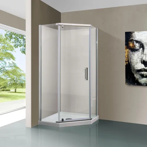 Душевой уголок 100x100 см Vincea Stresa VSP-1S100CL прозрачное