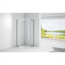 Душевой уголок 100x100 см Cezares ECO-O-A-2-100-C-Cr прозрачное