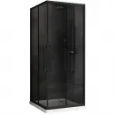 Душевой уголок 100x100 см Abber Schwarzer Diamant AG02100BDTH тонированное