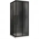 Душевой уголок 100x100 см Abber Schwarzer Diamant AG02100BMH матовое