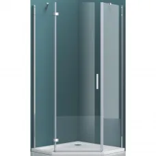 Душевой уголок 100x100 см BelBagno Kraft KRAFT-P-1-100-C-Cr-L прозрачное